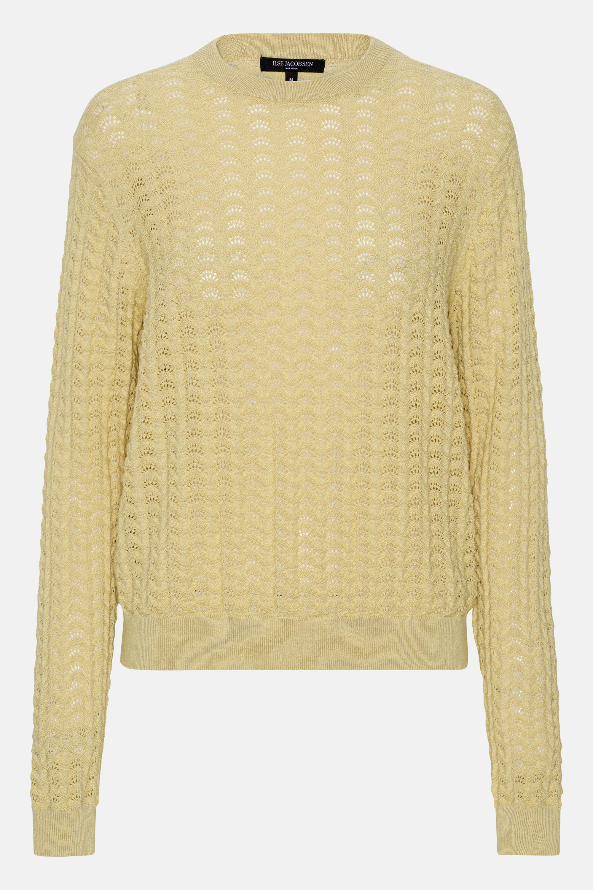 Ilse Jacobsen Hornbæk Miscellaneous Crew Neck Clothes 459 Olive Grass